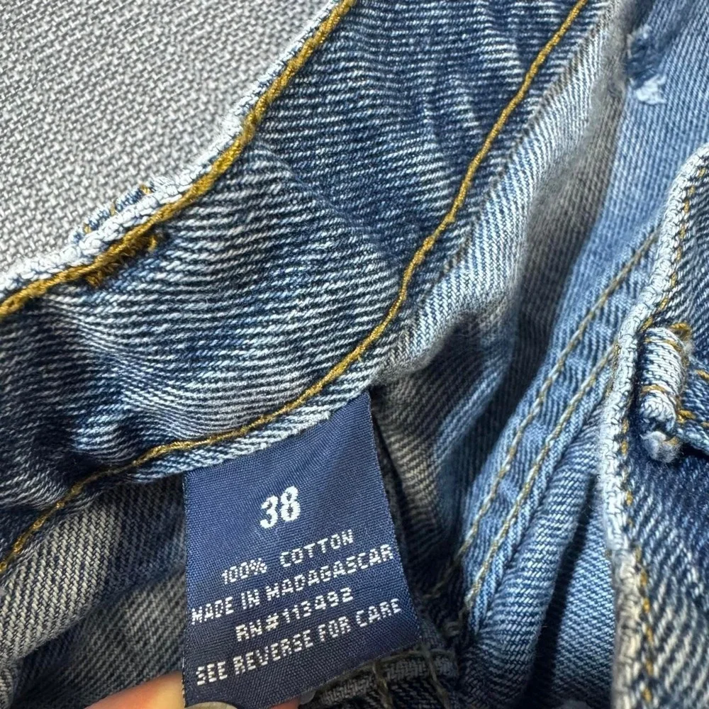 RK Brand Y2K Baggy Cotton Denim Shorts Men's Size 38